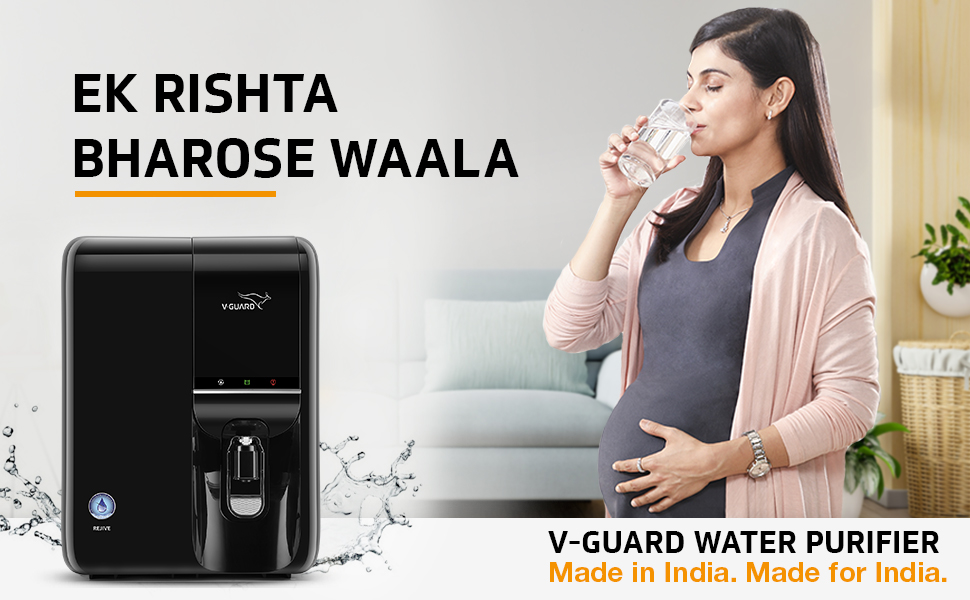 VGuard Rejive UV UF Water Purifier, Stainless Steel Tank, Free Service