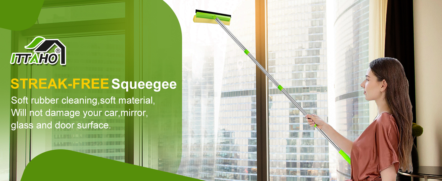 Multi-Use Window Squeegee