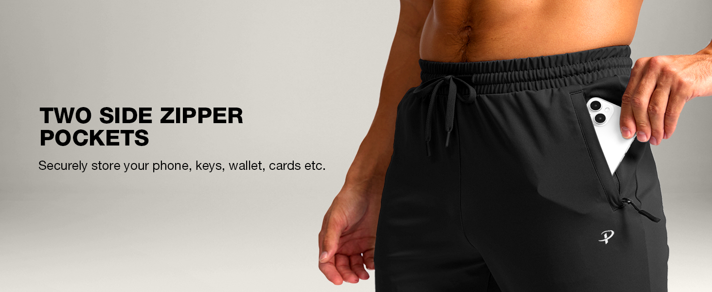 zipper pockets