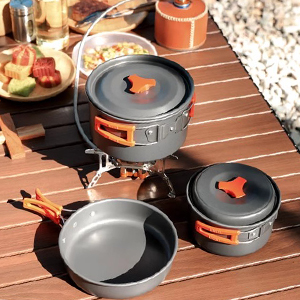 outdoor cookware camping kettle