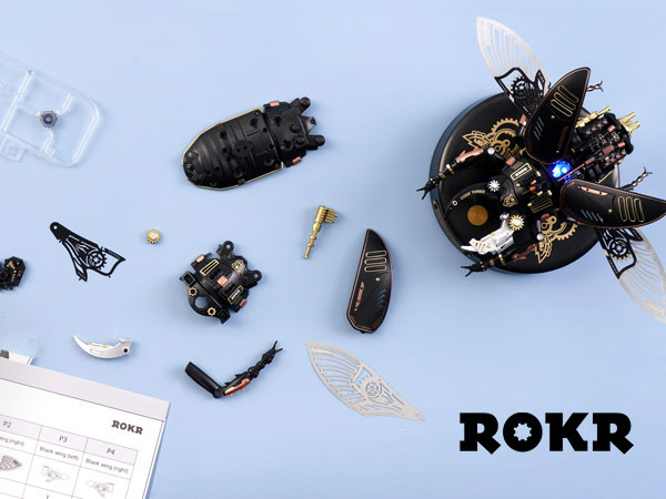 Amazon.com: ROKR 3D Puzzles for Adults Electric Insect Metal