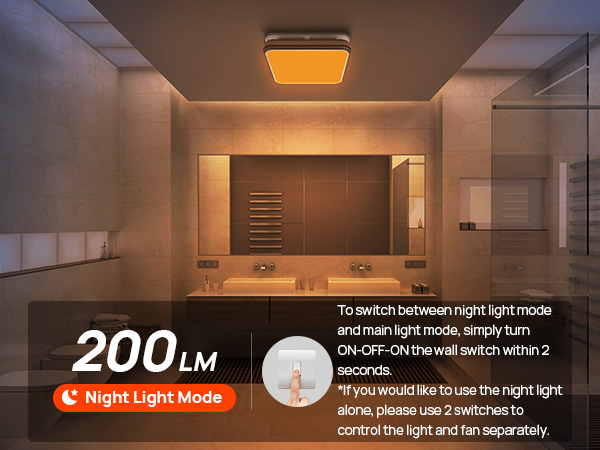 bathroom exhaust fan with light