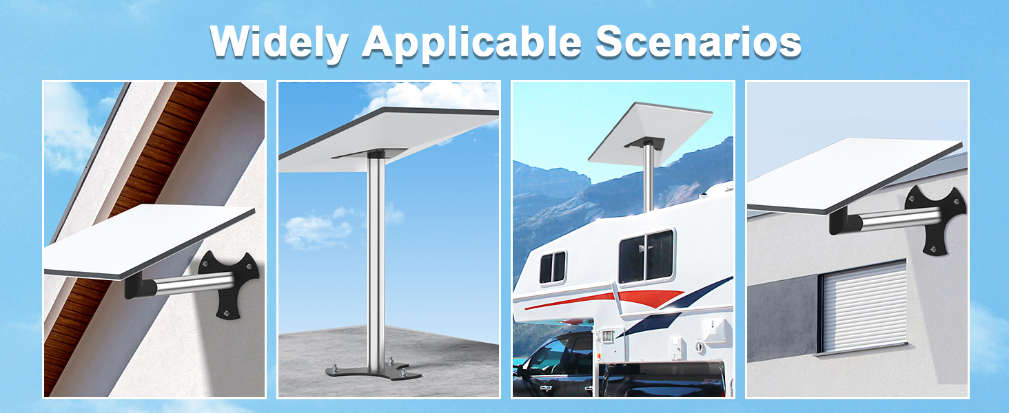 Starlink Gen 3 Mount with Pipe Adapter