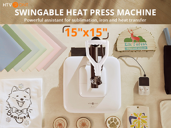15x15 heat press machine 