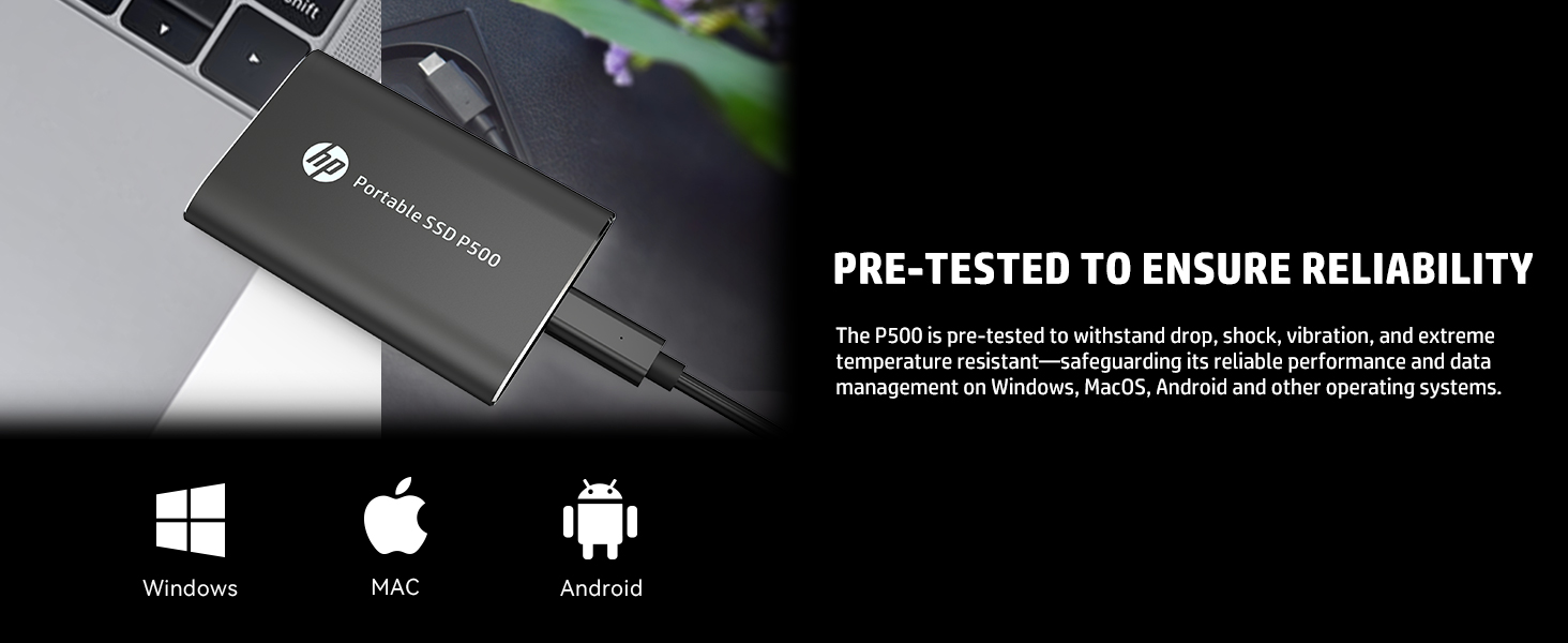 pre-tested to ensure reliability p500 pre-tested to withstand drop, shock, vibration 