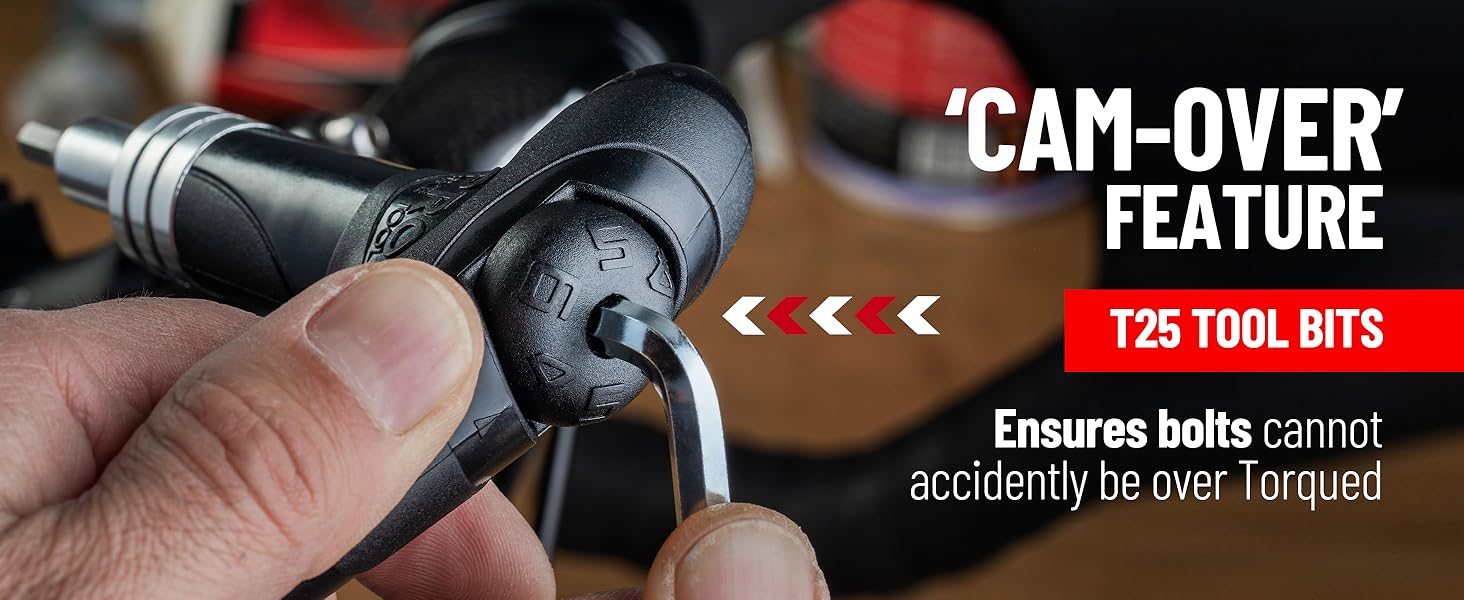 PRO BIKE TOOL Adjustable Torque Wrench Set 4, 5, 6 NM