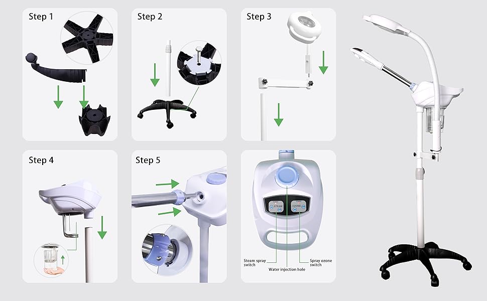 esthetician steamer
