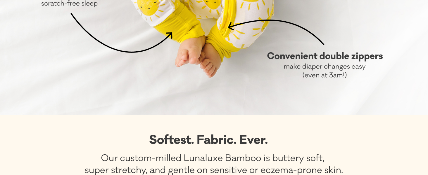 made from bamboo viscose, seasonless, sensitive skin