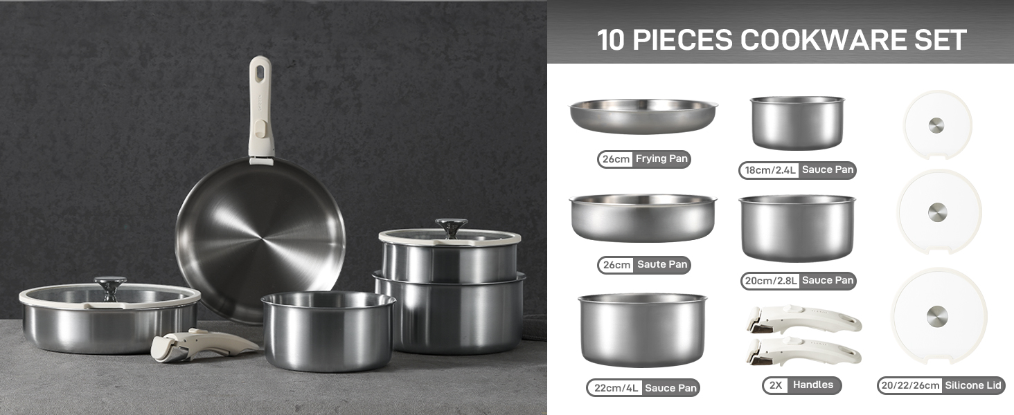 Pots and Pans Set