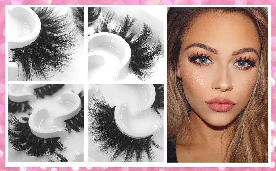 3d mink eyelashes 100% Brand New 3D Faux Mink Lashes