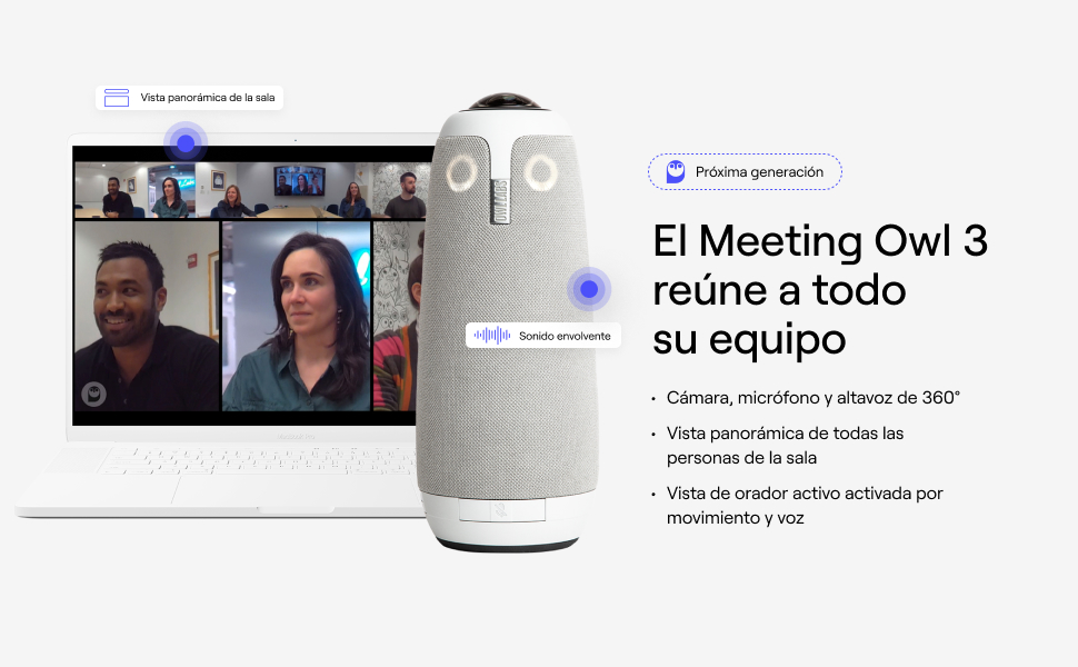 Owl Labs, MO3, videoconferencing, meeting camera, meeting owl