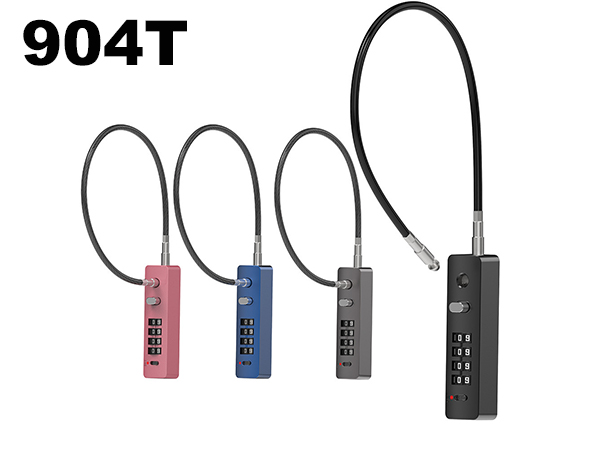 たたと Tcyoatoa Cable Locks with Combination, 23-3/5 Inch Length