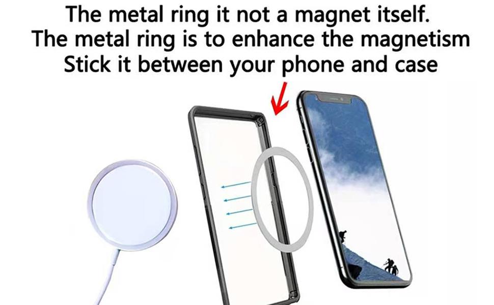 Mag Safe Case Sticker XZC Strong Wireless Charging