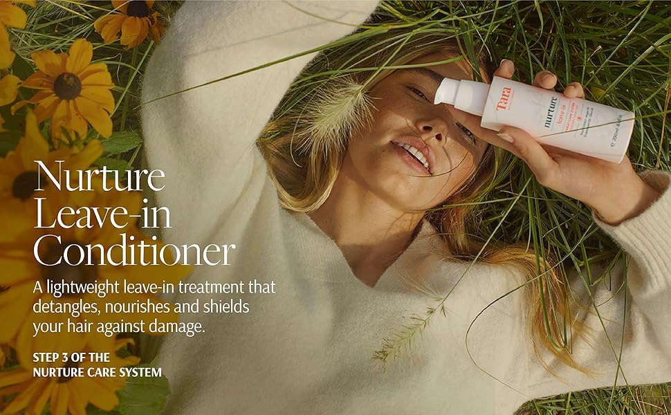 Tara Nurture LeaveIn Lightweight Conditioner. CrueltyFree Detangle