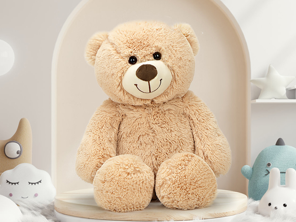 Amazon.com: BenBen Teddy Bear Stuffed Animal, 18 inch Brown