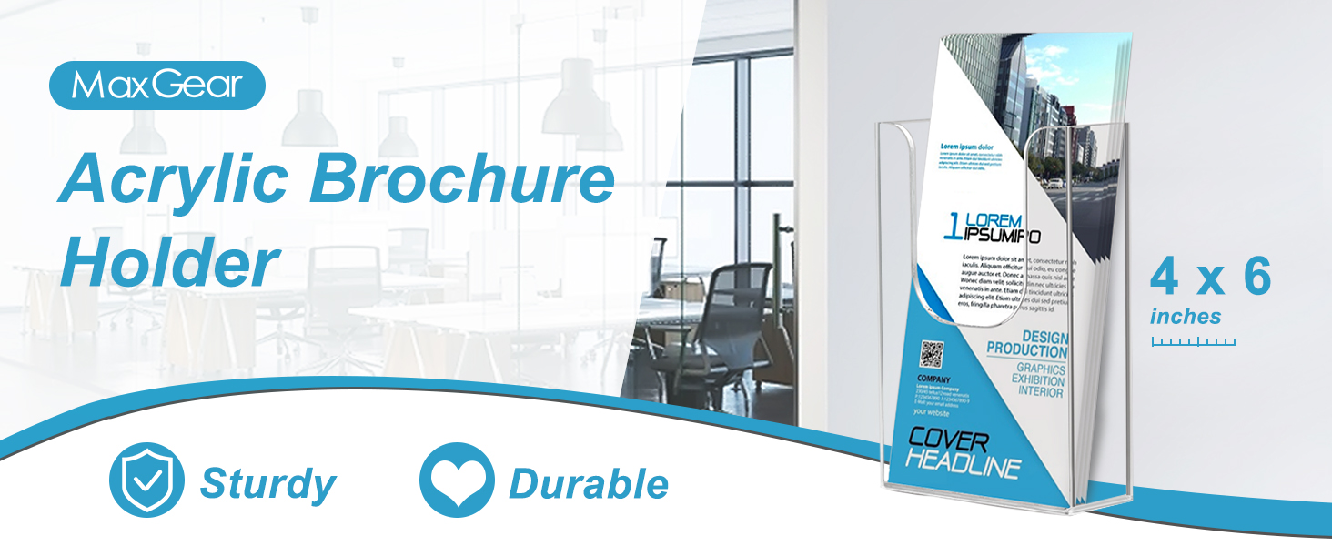 brochure holder