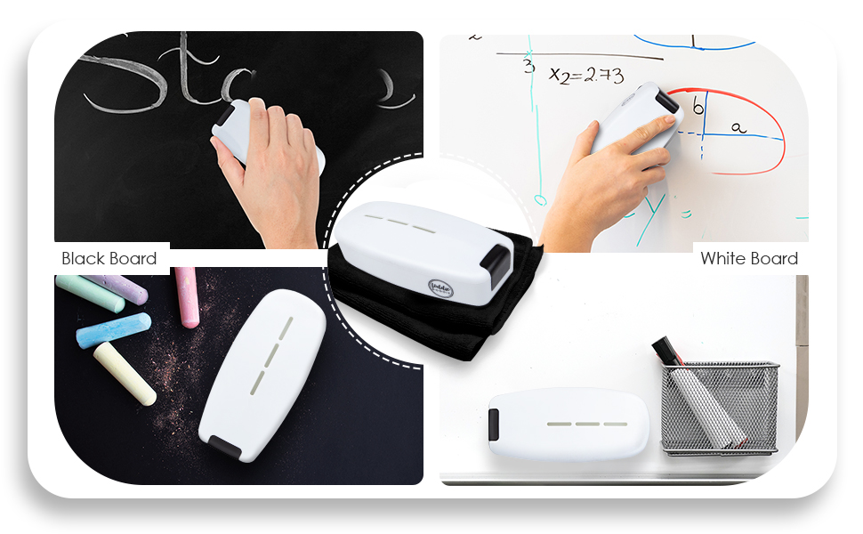 Loddie Doddie 2 in 1 Dry Erase Eraser White