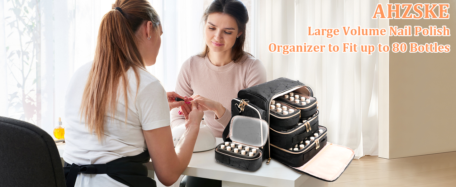 nail polish organizer bag