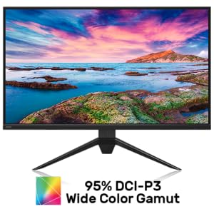 95% dci-p3 wide color gamut