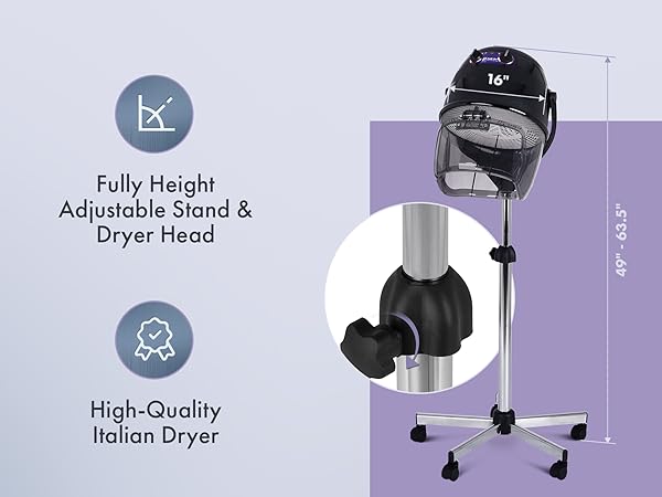 Amazon.com : Pibbs 514 Kwik Dri 1100W Professional Salon