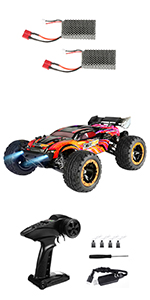 Brushless RC Car for Boys Adults 1:16 Scale