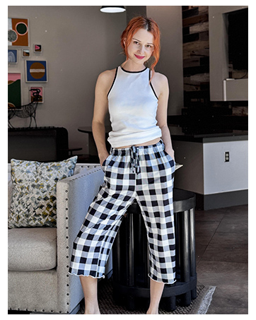 Capri Pajama Pants