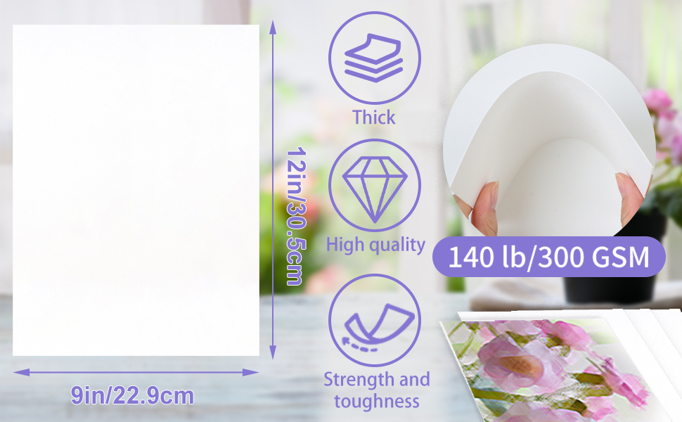 Watercolor Paper 5x7 In Water Color Paper Cotton Pulp Watercolor Paper Pad Cold Press Watercolor Pad