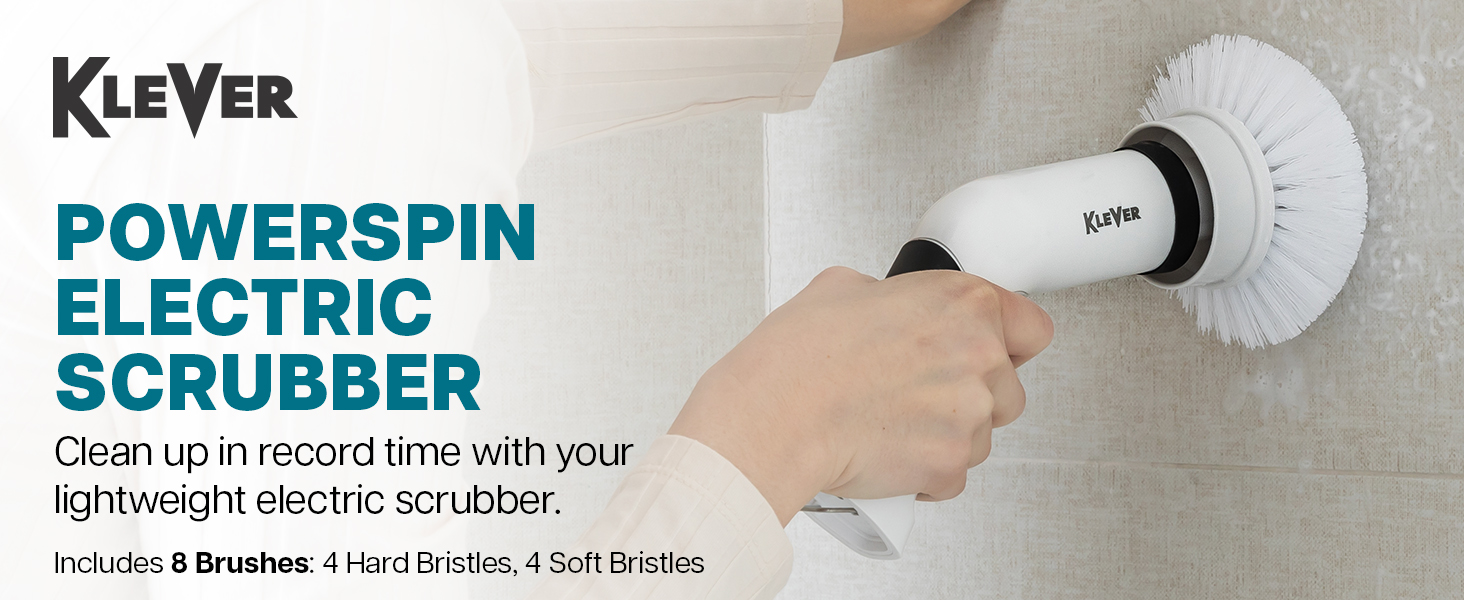 Electric Power cleaning tool Versatile scrubber Heavy-duty cleaning Efficient stain removal