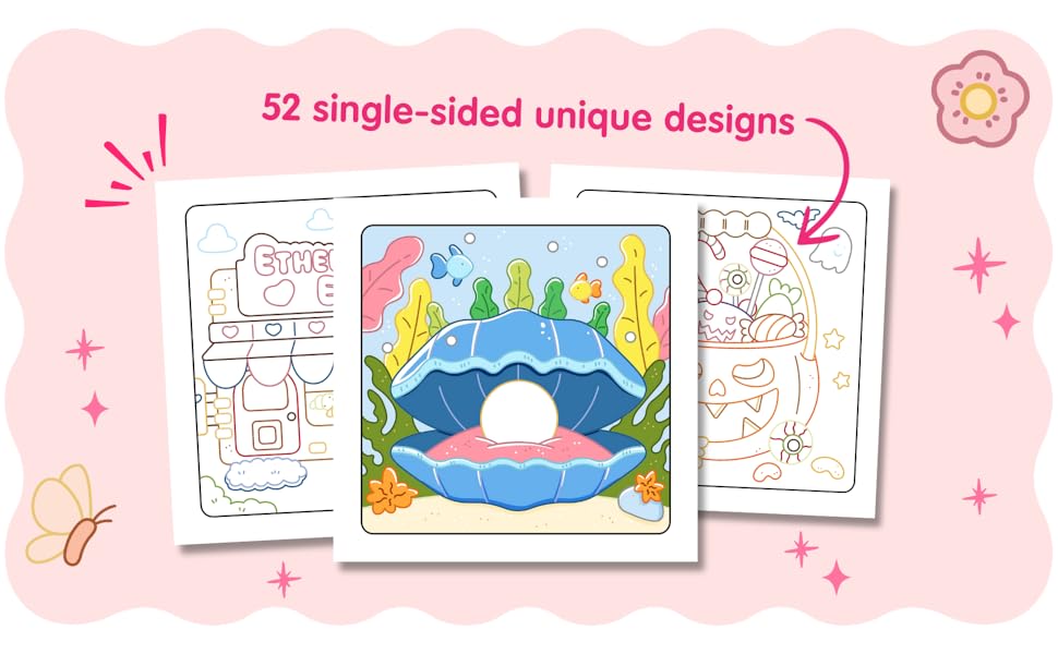 52 single-sided unique designs