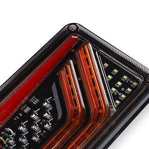 Amazon | Kanoan V字型 トラック LED テールランプ 左右セット