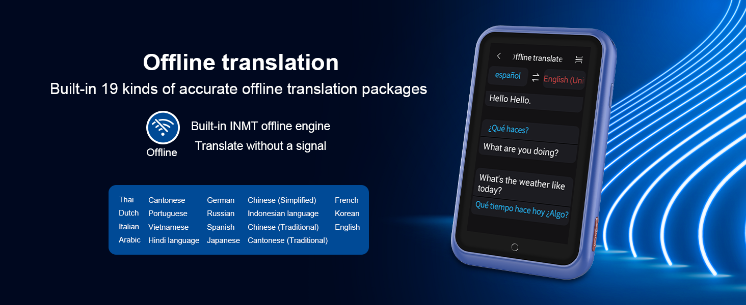 Offline translation