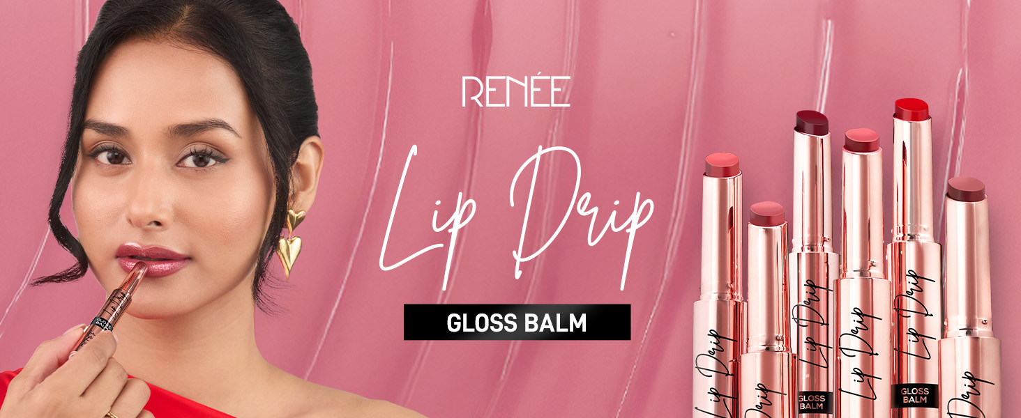 Lip Drip Glossy Lip Balm - High Shine, Lightweight & Long Lasting, Soft & Supple Easy to use