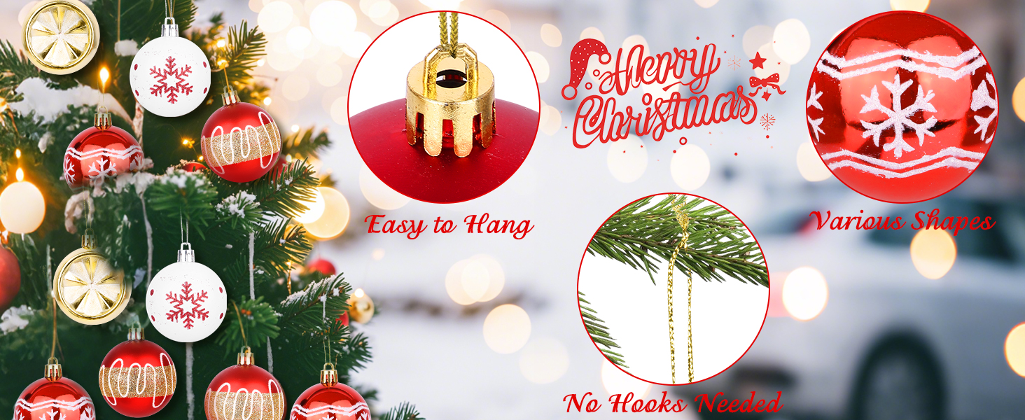 Christmas ball decorations