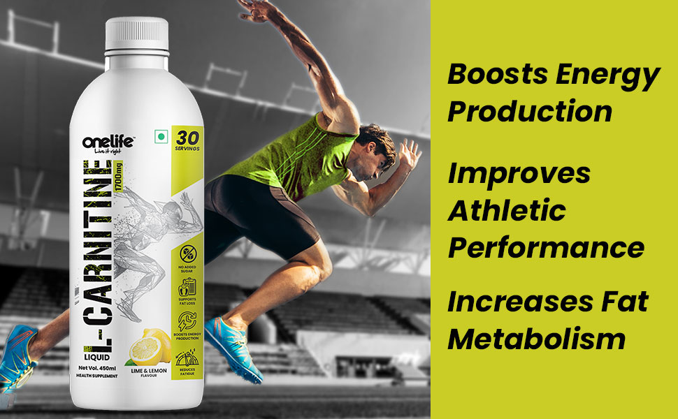 Onelife L-Carnitine 1700mg | Liquid Form | Uses the Stored Fat in the - Can You Take L Carnitine With Pre Workout