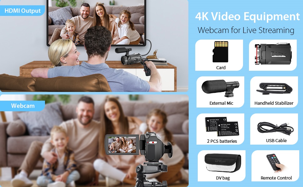 VIDEO CAMERA WITH HDMI OUPUT VLOGGING CAMERA FOR YOUTUBE
