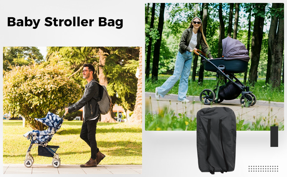 SWEWARM Stroller Travel Bag, Gate Check Bag for Single and