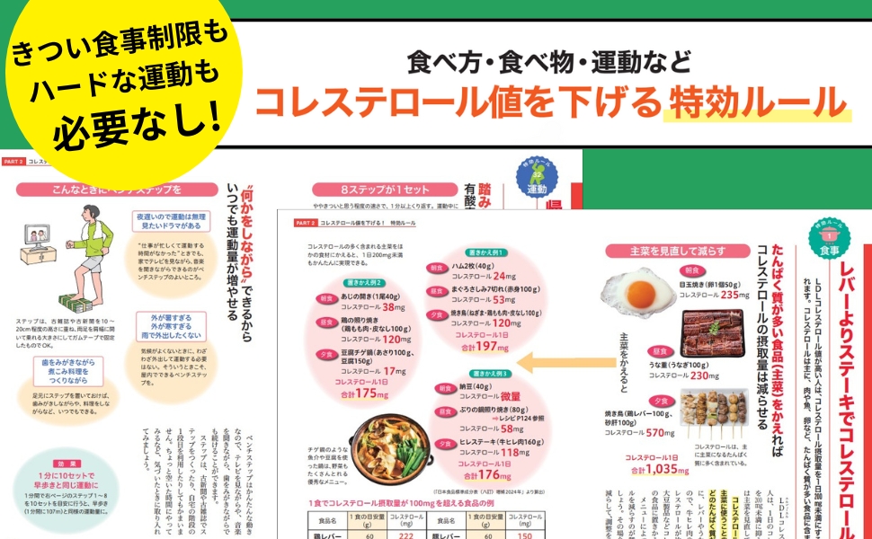 コレステロ－ルをしっかり下げるコツがわかる本 あなたの危険度と改善法がわかる！ コレステロ－ルをしっかり下げるコツがわかる本 あなたの危険度