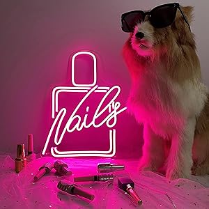 nails Neon sign