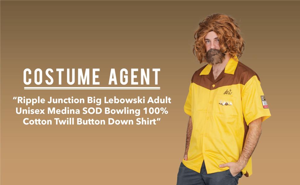 Ripple Junction Big Lebowski ボウリングシャツ XL Amazon.com: Ripple Junction The Big Lebowski Team Dude