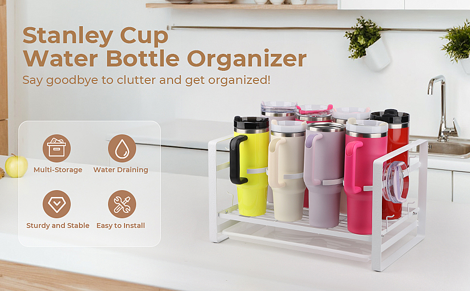 water bottle organizer