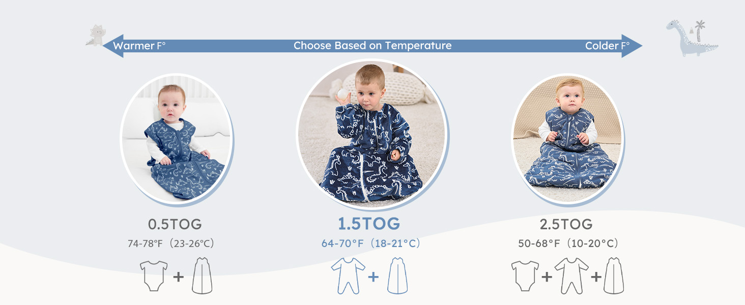 1.5 tog sleep sack