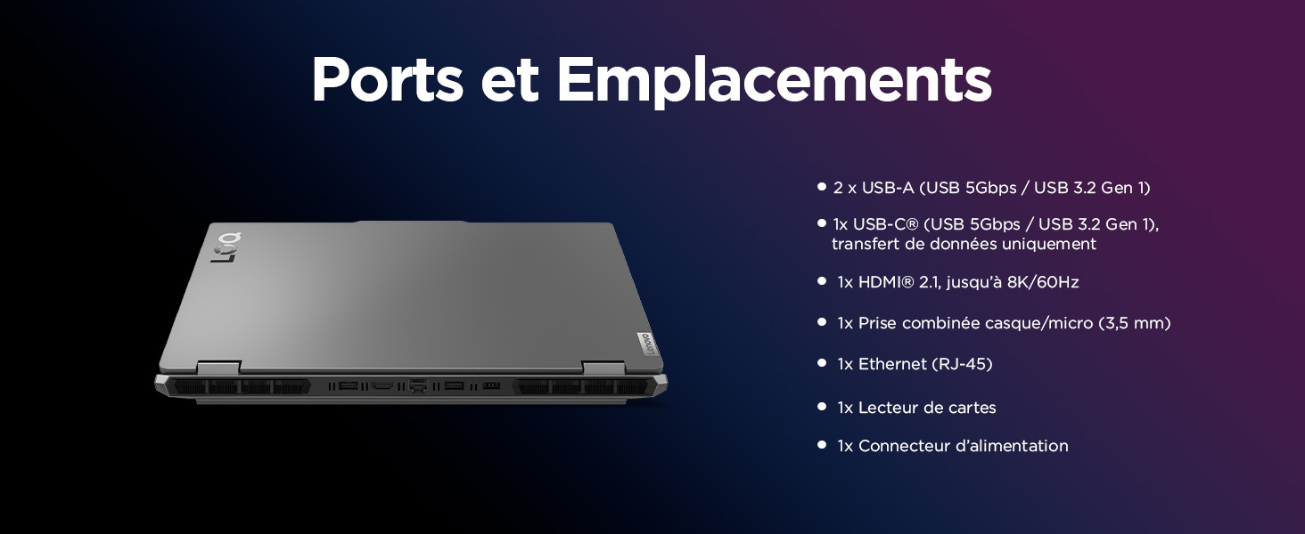 Lenovo LOQ 15IAX9E - Ordinateur Portable Gaming 15.6'' FHD 144Hz