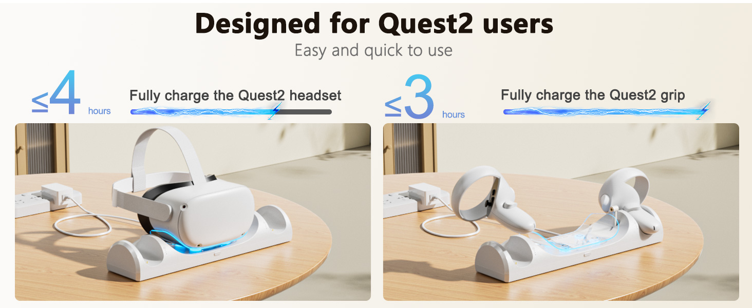 quest2 headset charging station