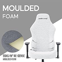 andaseat ergonomic gaming office chair gamer chairs leather with neck support desktop desks adhd