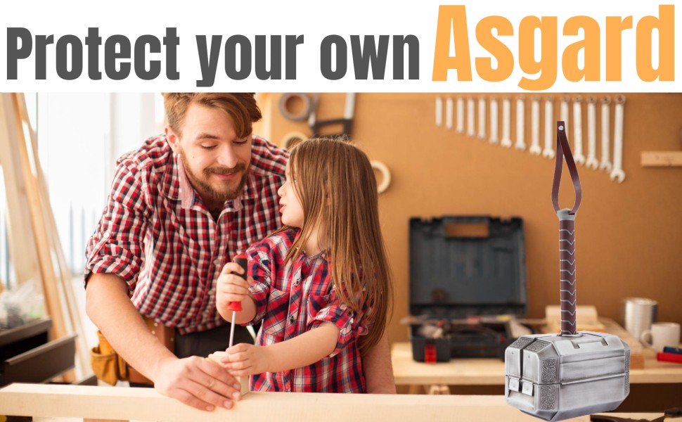 Thor Hammer Tool Box Household Tool Kit Set Thor's Mjolnir Hammer Tool