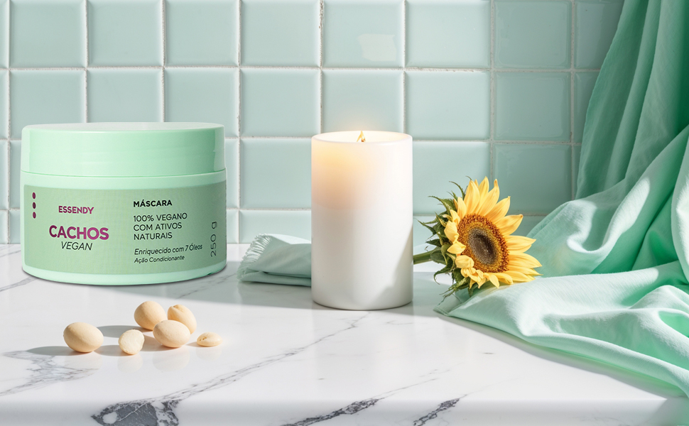 Máscara cachos vegan 250 g