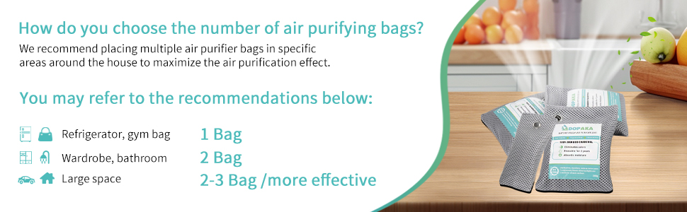 Air Purification Bags Set
