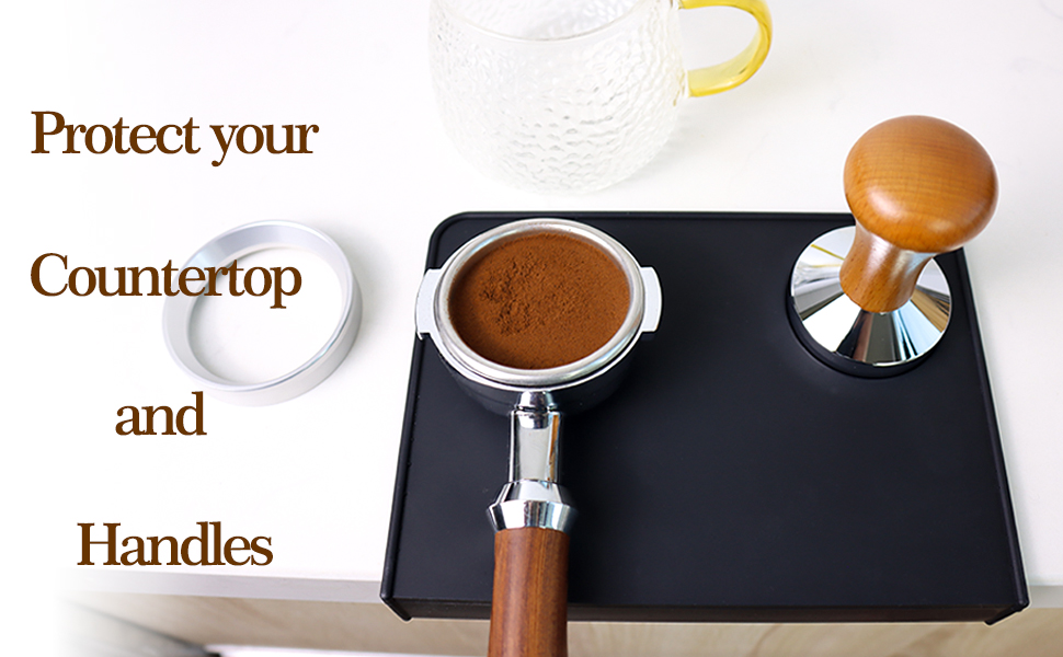 espresso tamp mat