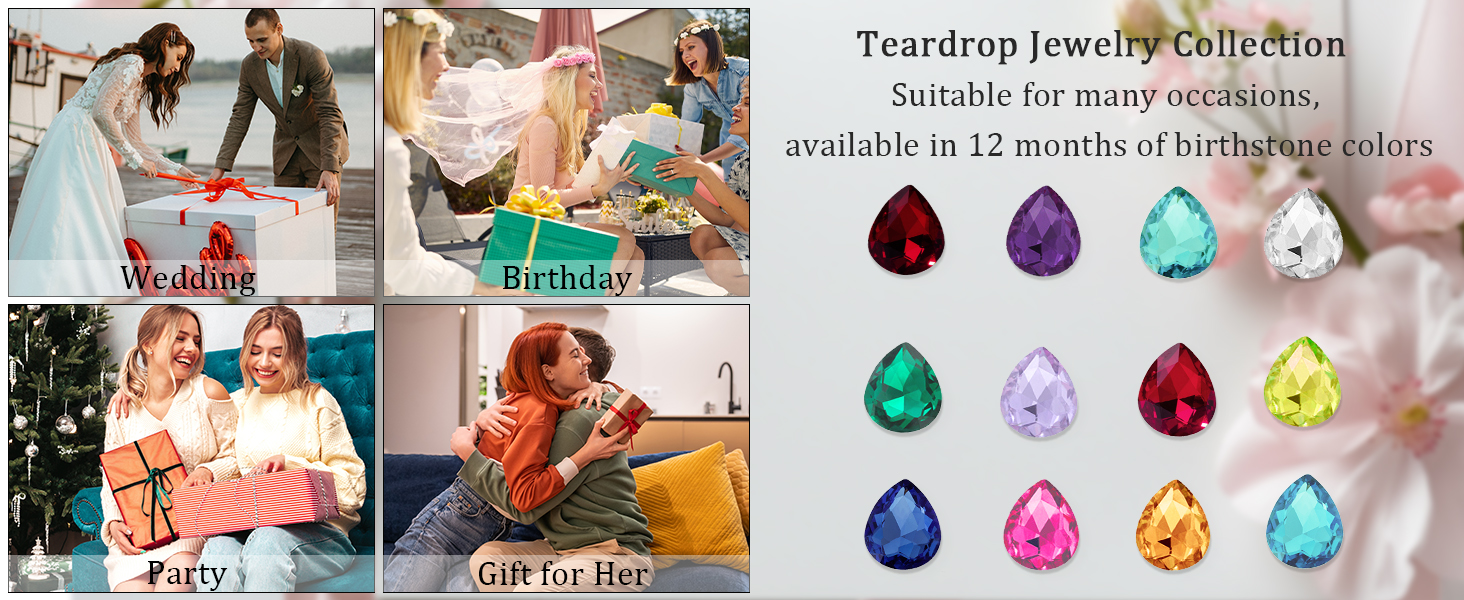 Teardrop Jewelry Collection