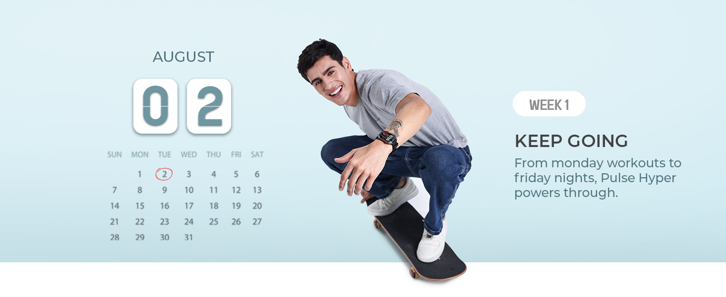 Noise Pulse Hyper Smart watch